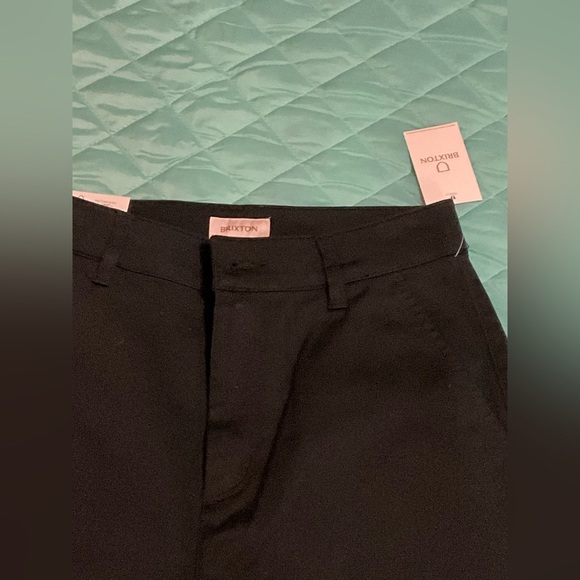 BRIXTON WOMEN'S VICTORY WIDE LEG PANTS NWT 26’’W 26’’L minimalist BTS - Picture 9 of 15